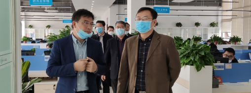 安徽省金融監(jiān)管局副局長程鋼一行蒞臨中水三立調研工作