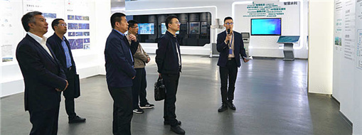 蜀山區(qū)委常委、區(qū)政府黨組副書記劉智一行蒞臨中水三立調(diào)研指導(dǎo)