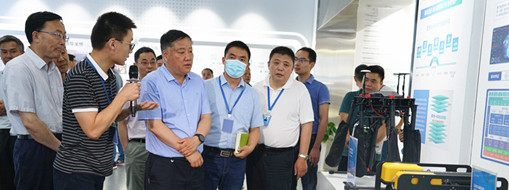 安徽省生態(tài)環(huán)境廳黨組書記、廳長賀澤群帶隊到中水三立調(diào)研指導