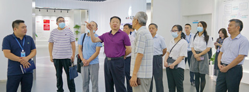 ?湖北省生態(tài)環(huán)境廳科合處處長張忠華一行蒞臨中水三立調(diào)研指導