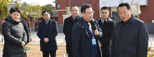 ?省委常委、市委書記虞愛華蒞臨中水三立調(diào)研指導(dǎo)