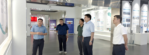 ?協(xié)同創(chuàng)新，安徽省生態(tài)環(huán)境集團黨委書記、董事長羅太忠一行赴中水三立調(diào)研指導