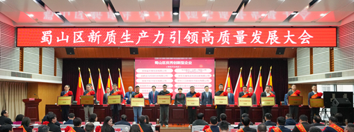 新質(zhì)生產(chǎn)力引領(lǐng)高質(zhì)量發(fā)展！中水三立榮獲“蜀山區(qū)優(yōu)秀創(chuàng)新型企業(yè)”