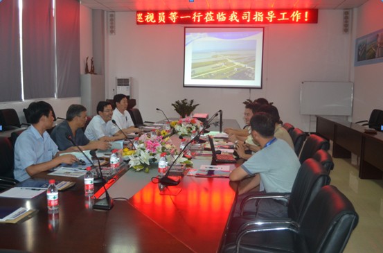 朱海生局長(zhǎng)一行與公司管理層座談